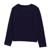 BOYS TSHIRT ROUND NECK FULL SLEEVES NAVY - None