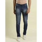 HJ HASASI - Blue Cotton Blend Slim Fit Mens Jeans ( Pack of 1 ) - None