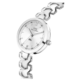 David Miller - Silver Brass Analog Womens Watch