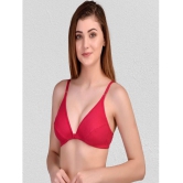 Zourt - Multicolor Cotton Non Padded Women's Push Up Bra ( Pack of 2 ) - None