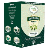 Nature Sure Bhringraj Powder 200g with Free Rose Water 50ml