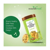 NourishVitals Pista Cranberry Cookies, Heavenly Bites, Source of Protein, Crunchy Delights, Genius Snack, 120g