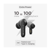 Boult Audio Y1 In Ear True Wireless (TWS) 40 Hours Playback IPX5(Splash & Sweat Proof) Powerfull bass -Bluetooth Black