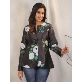 Women Polyester Jacket-Medium