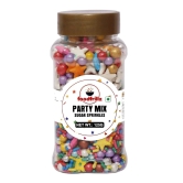 foodfrillz Party Mix, 125 g | Sugar Sprinkles for cake decoration