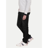 Men Basic Black Casual Denim Jeans