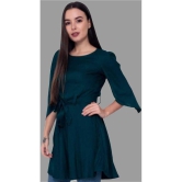 Smien - Green Rayon Women''s Tunic ( Pack of 1 ) - None