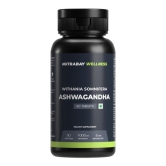 Nutrabay Wellness Ashwagandha Extract Tablet (Withania Somnifera), Enhances Energy, Stamina, Immunity | Anxiety & Stress Relief, 1000mg - 60 Veg Tablets