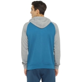 OFF LIMITS Blue Poly Cotton Sweatshirt - M