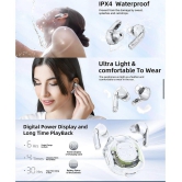 Life Like Ultra Pods 2 Type C True Wireless (TWS) In Ear 24 Hours Playback Powerfull bass IPX4(Splash & Sweat Proof) White