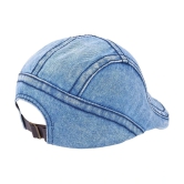 Zacharias Blue Cotton Mens Cap ( Pack of 1 ) - Blue