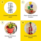 6-Tier Metal Plant Stand