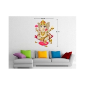 Asmi Collection Beautiful God Ganesha Religious & Inspirational Sticker ( 60 x 45 cms )