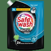 Safewash Liquid Detergent 2L Top Load, 1 Pc