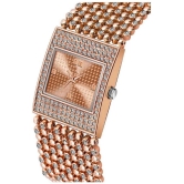 Renaissance Traders - Rose Gold Metal Analog Womens Watch