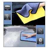 Penyanâ?¢ Heavy Microfiber Cloth 800 GSM, Size 30 x 45 cm, Pack of 2, for Car Cleaning and Detailing, Double Sided, Extra Thick Plush Microfiber Towel Lint-Free