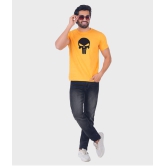 ferocious - Yellow Cotton Regular Fit Men's T-Shirt ( Pack of 1 ) - None