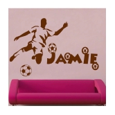 Decor Villa Football PVC Wall Stickers