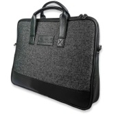 Da Tasche - Black Solid Messenger Bag - Black