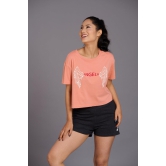 Nude Angelic Oversized T-Shirt for Women