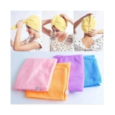 Sakshi Enterprise  HAIR WRAP TOWEL Microfiber hair wrap towel-Set of 3 - Multi Color