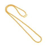 AanyaCentric - Gold Plated Chains Combo ( Pack of 6 ) - Golden