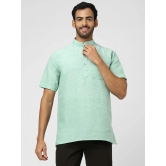 DESHBANDHU DBK - Green Cotton Mens Kurta ( Single ) - None