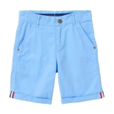 Cub McPaws Boys Regular Fit Sky Blue Fashion Shorts|Cotton | 4 - 12 Years - None