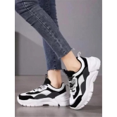 Sneakers For Women (Black - White)-40