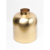 VON CASA Gold Cylindrical Flower Vase