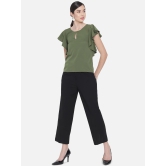 ALL WAYS YOU Women Top Polyester fabric  Green XS