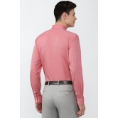 Men Pink Slim Fit Formal Full Sleeves Formal Shirt