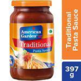 American Garden Sauce  Traditional Pasta 397 G Bottle