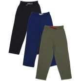 Dollar Champion Kidswear - Multicolor Cotton Boys Trousers ( Pack of 3 ) - None