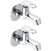 Cossimo Brass Orio Bib Cock Tap (Pack of 2) Brass Bathroom Tap (Bib Cock)