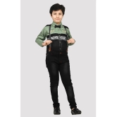 Arshia Fashions - Green Cotton Blend Boys Shirt & Jeans ( Pack of 1 ) - None