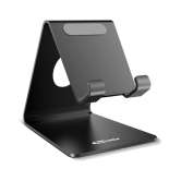 Portronics MODESK POR-122 Universal Mobile Holder (Black) - Black