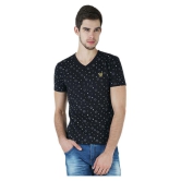 Vimal Jonney Black Half Sleeve T-Shirt - XL