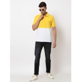 Uzarus - Yellow Cotton Blend Regular Fit Mens Polo T Shirt ( Pack of 1 ) - None