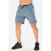 Fuaark - Light Blue Polyester Mens Gym Shorts ( Pack of 1 ) - None