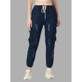 DKGF Fashion - Navy Blue Denim Jogger Womens Jeans ( Pack of 1 ) - None