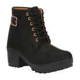 Commander - Black Women's Ankle Length Boots - None