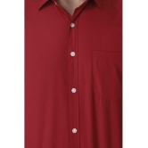 Springberry - 100% Cotton Slim Fit Red Men's Casual Shirt ( Pack of 1 ) - None