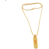 Jewar Mandi Golden Pendant ( Pack of 1 ) - Golden