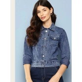 Aarika - Denim Navy Jackets Pack of 1 - None