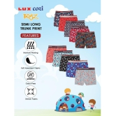 Lux Cozi - Multicolor Cotton Boys Trunks ( Pack of 2 ) - None