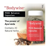 Bodywise PCOS Balance Capsules - 60 Veg Capsules | Regularises Periods, Assists in Weight Management, Reduces facial hair & acne