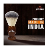 Man Arden Vintage Finish Premium Shaving Brush With Ultra Soft & Absorbent Bristles & Long Handle | Cruelty Free | For A Smooth Shave