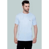 LEEBONEE - Sky Blue Polyester Regular Fit Mens T-Shirt ( Pack of 1 ) - None