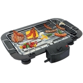 Versatile 2000W Dual-Purpose Barbecue Grill: Charcoal & Electric